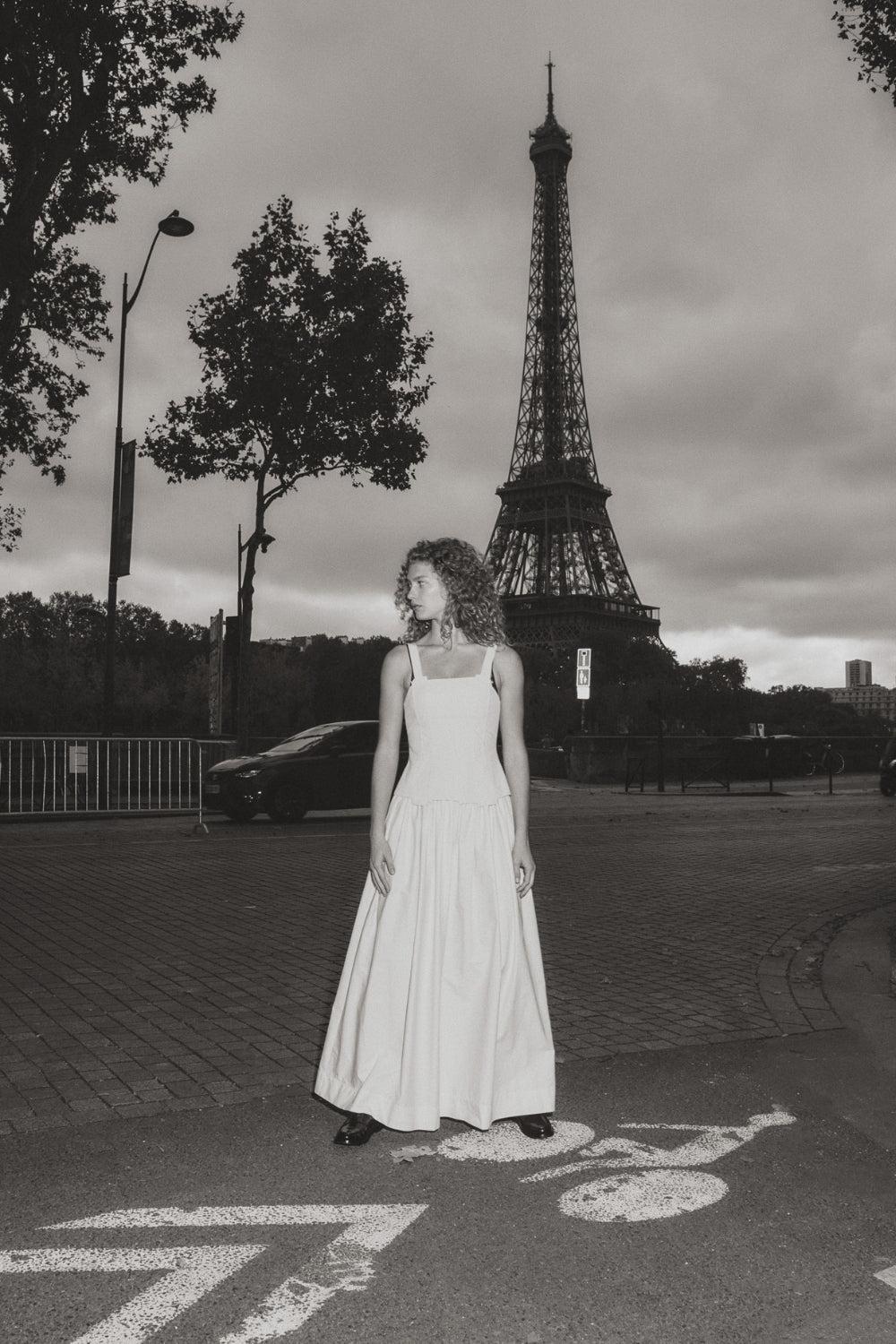 Sloane Maxi Dress Cream Product Image