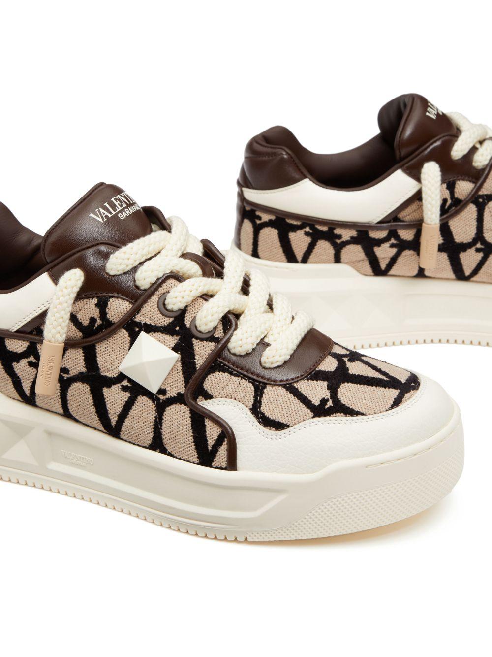 One Stud XL leather sneakers Product Image