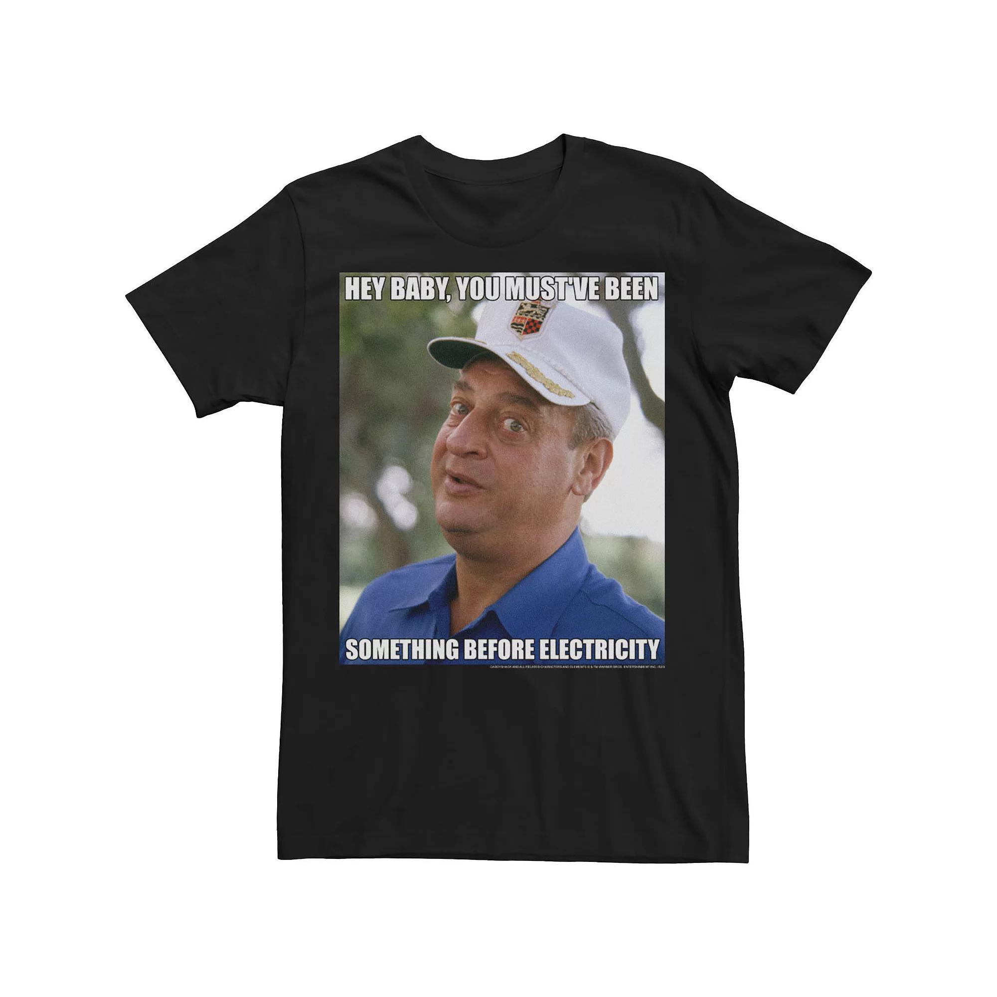 Men's Caddyshack Electricity Baby Memes Tee,  Product Image