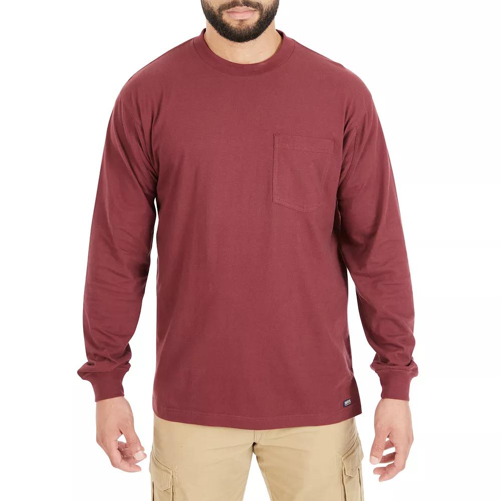 Men's Smith's Workwear Extended-Tail Pocket Tee,  Product Image