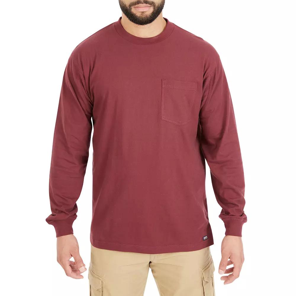 Men's Smith's Workwear Extended-Tail Pocket Tee,  Product Image