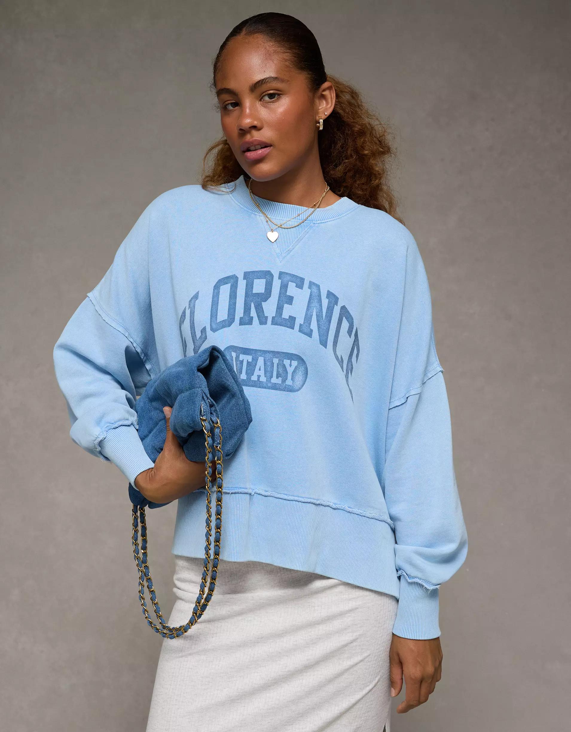 AE Big Hug Graphic Sweatshirt Product Image