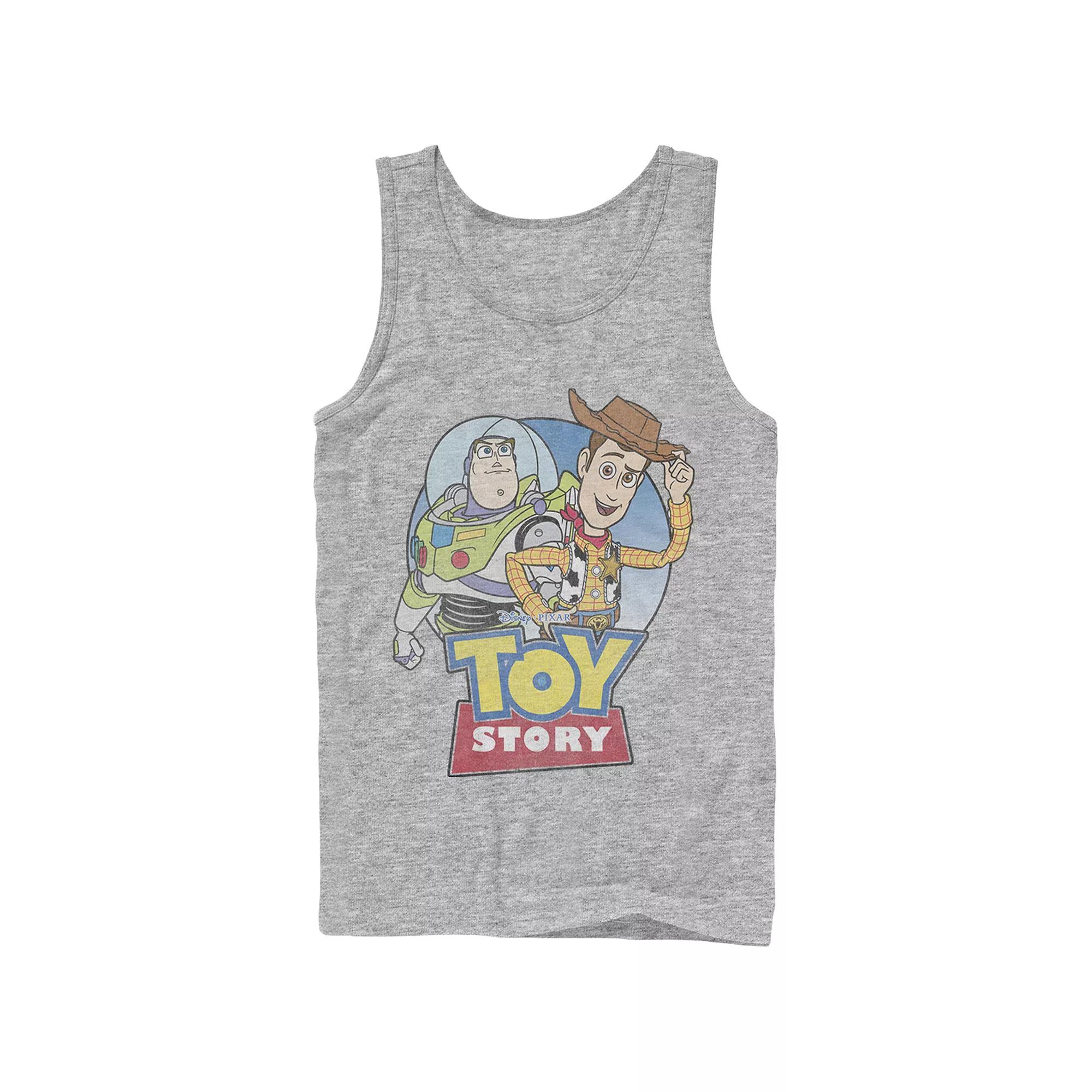 Disney / Pixar's Toy Story Woody And Buzz Poster Men's Graphic Tank Top,  Product Image