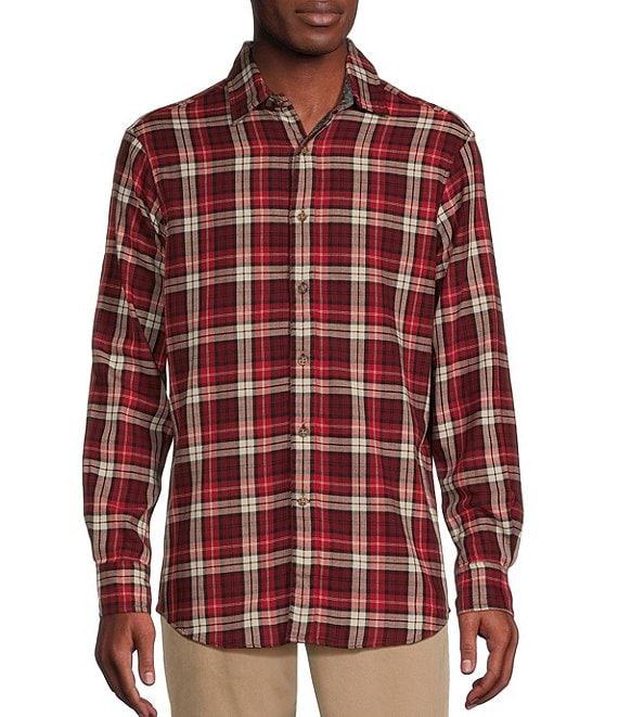 Cremieux Blue Label Reversible Twill Long Sleeve Woven Shirt Product Image