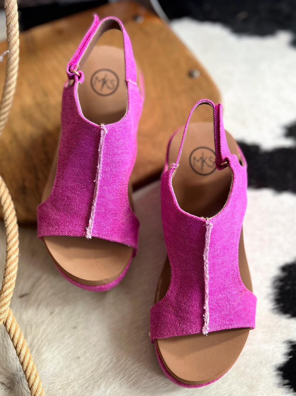 Melissa Fuchsia Wedges* Product Image