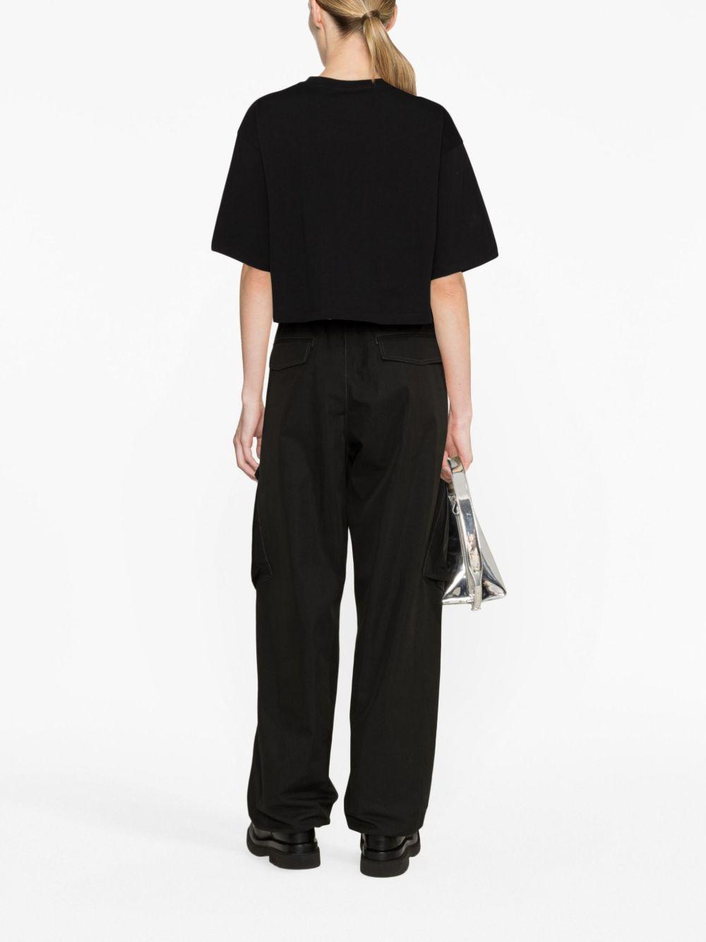 cropped logo T-shirt Product Image