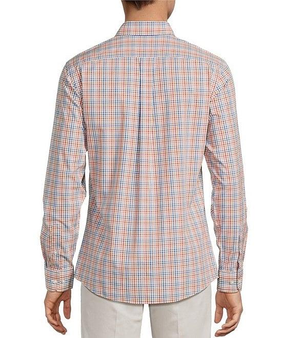 Gold Label Roundtree & Yorke Slim Fit Non-Iron Long Sleeve Plaid Sport Shirt Product Image