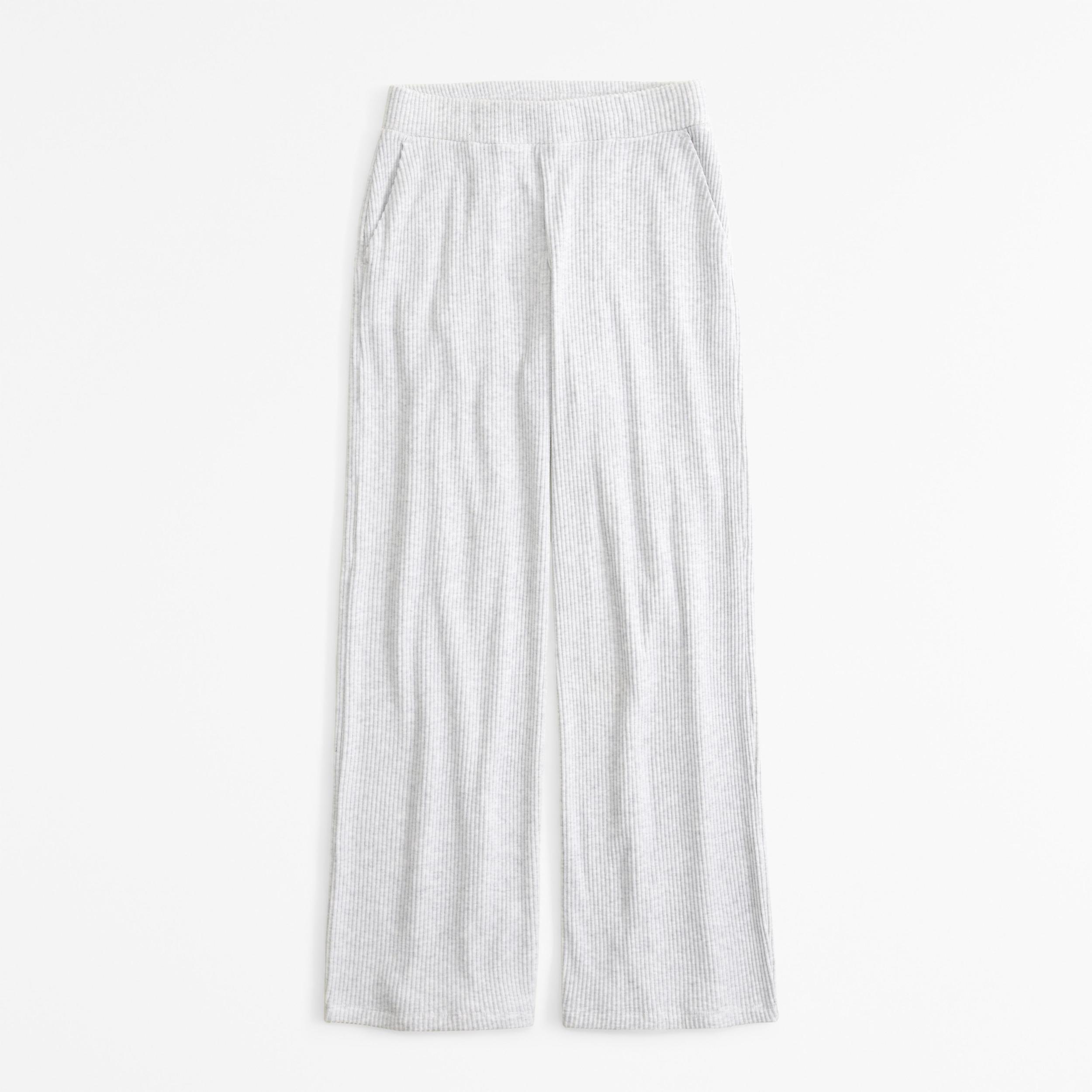 Brushed Rib Wide Leg Sweatpant Product Image