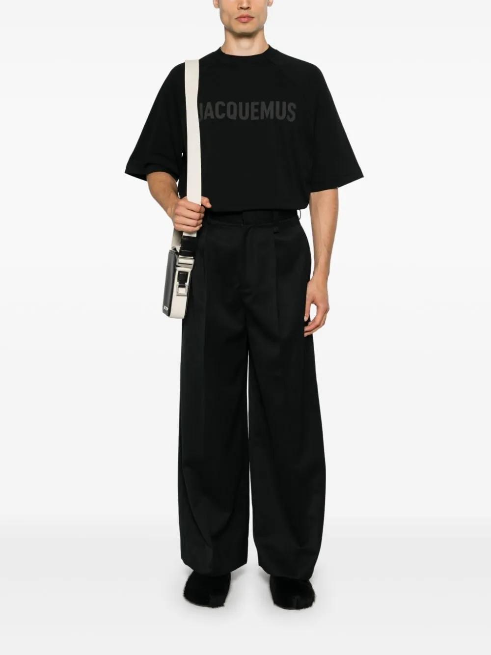 appliqué-logo crew-neck T-shirt Product Image