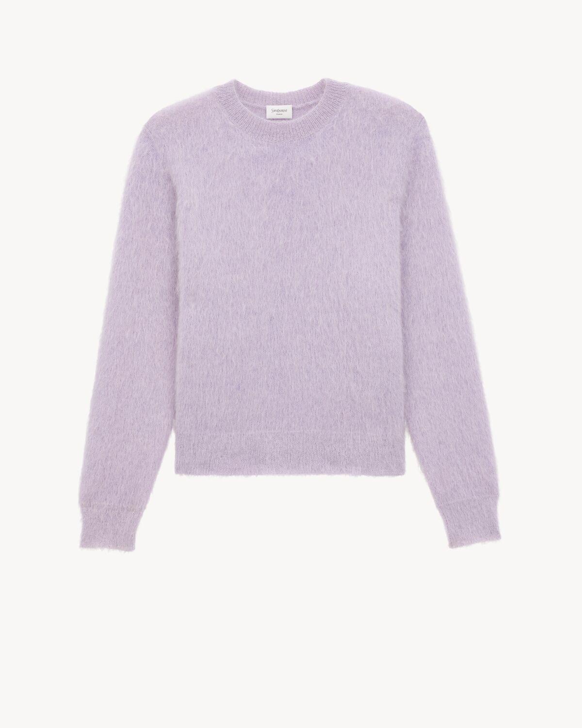 sweater in brushed knit Product Image