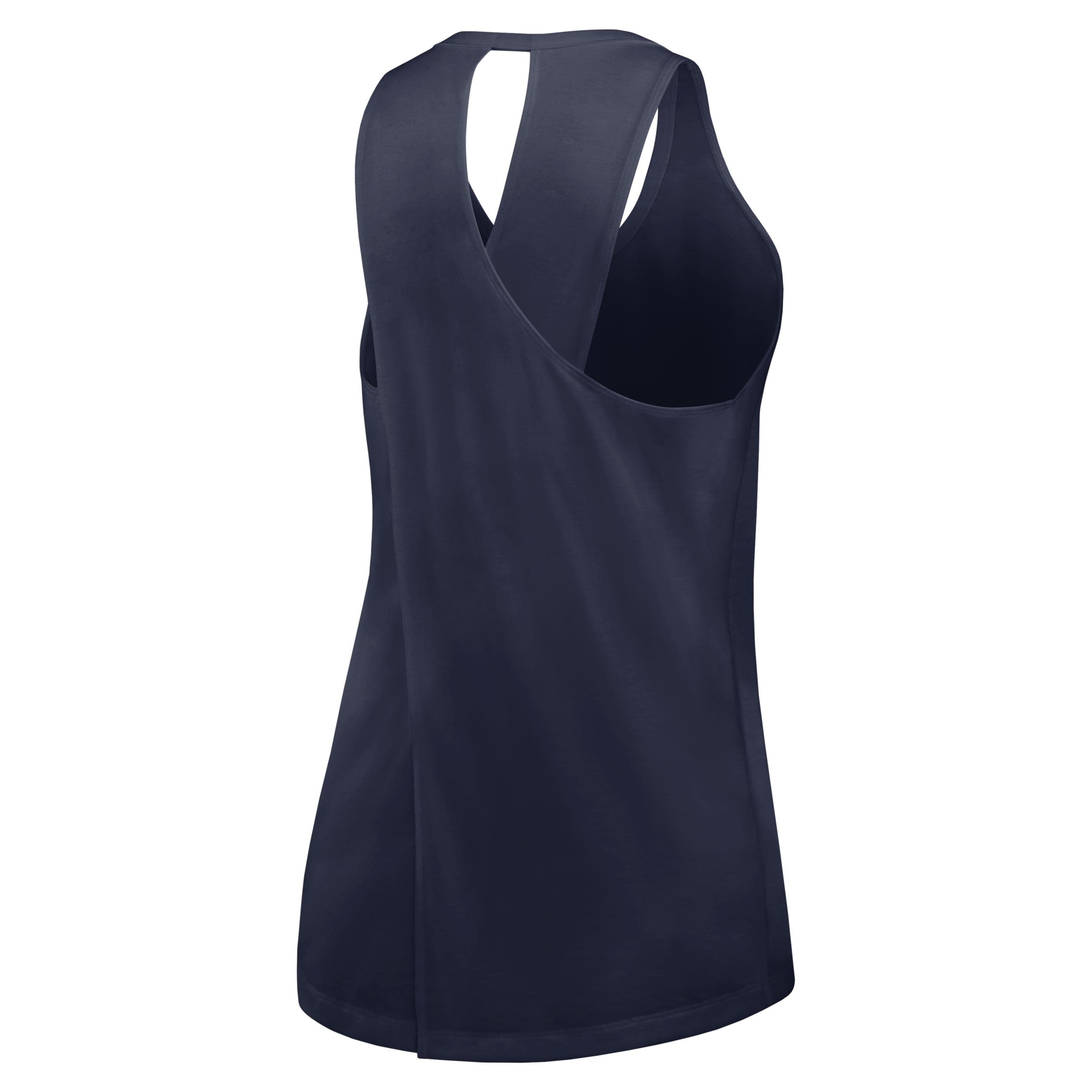 Women's Nike Royal Buffalo Bills  Crossback Performance Tank Top, Size: Small, Blue Product Image