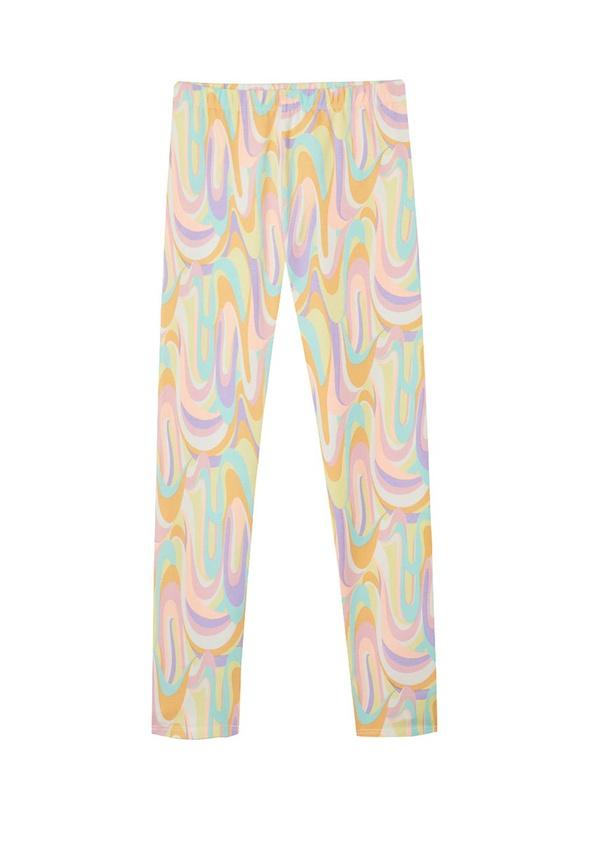 JustFab Margaux Platform Loafer Pump Womens Black/ White Size 8.5 Product Image