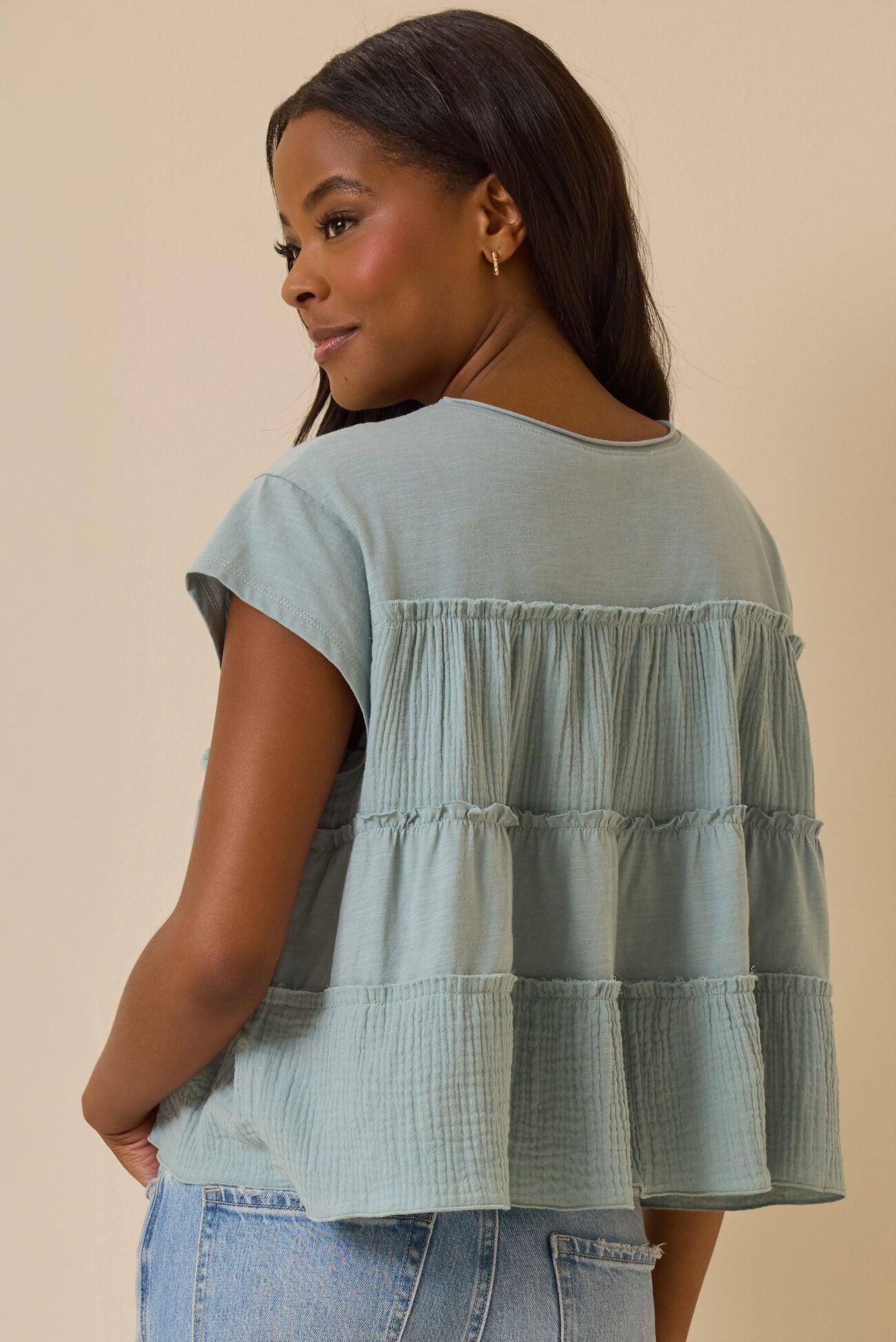 Nicole Ruffle Top Product Image