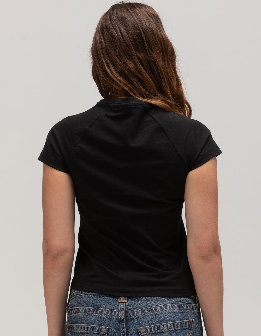 NOISY MAY Katinka Womens Tee - BLACK Product Image