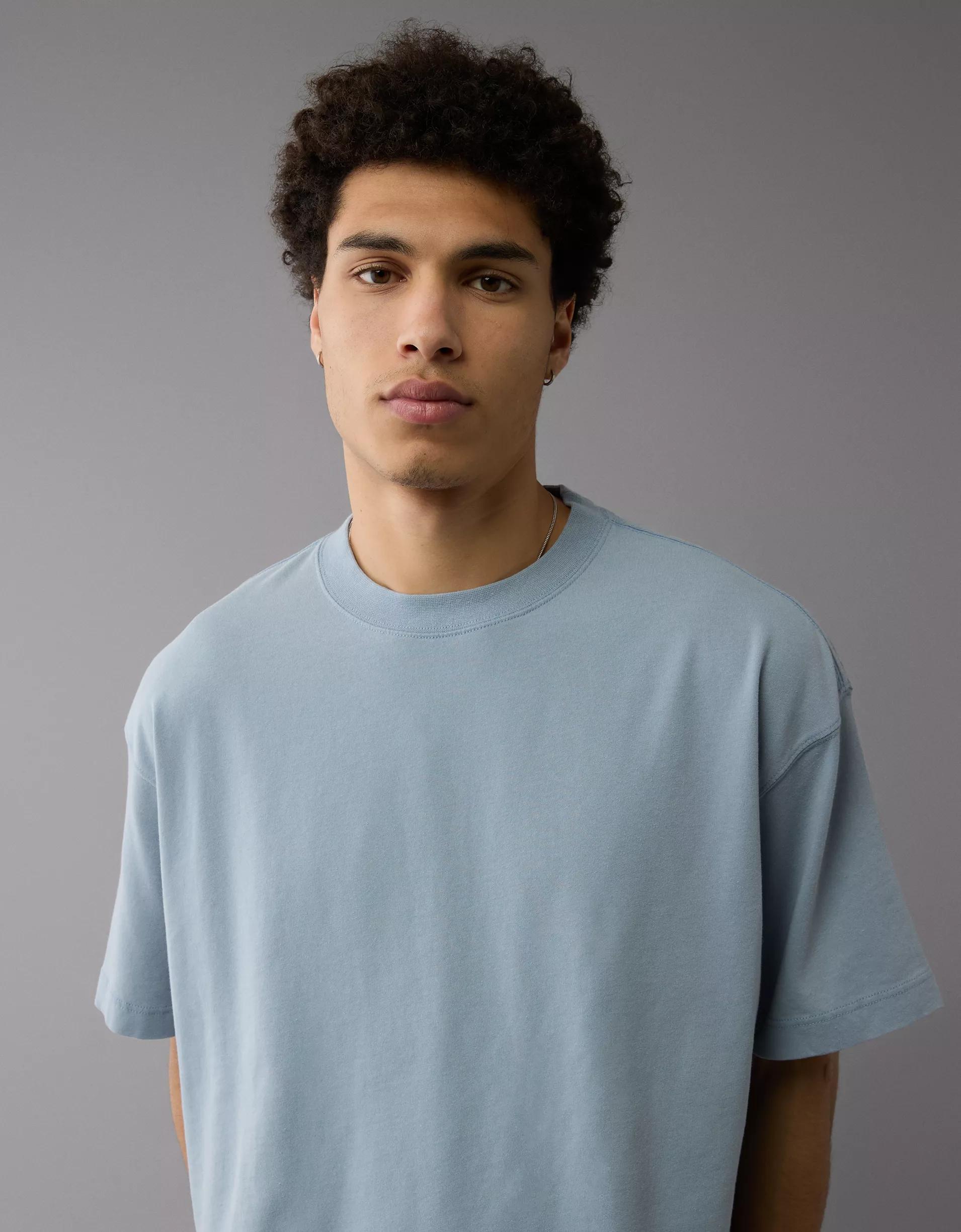 AE Boxy Sueded Jersey T-Shirt Product Image