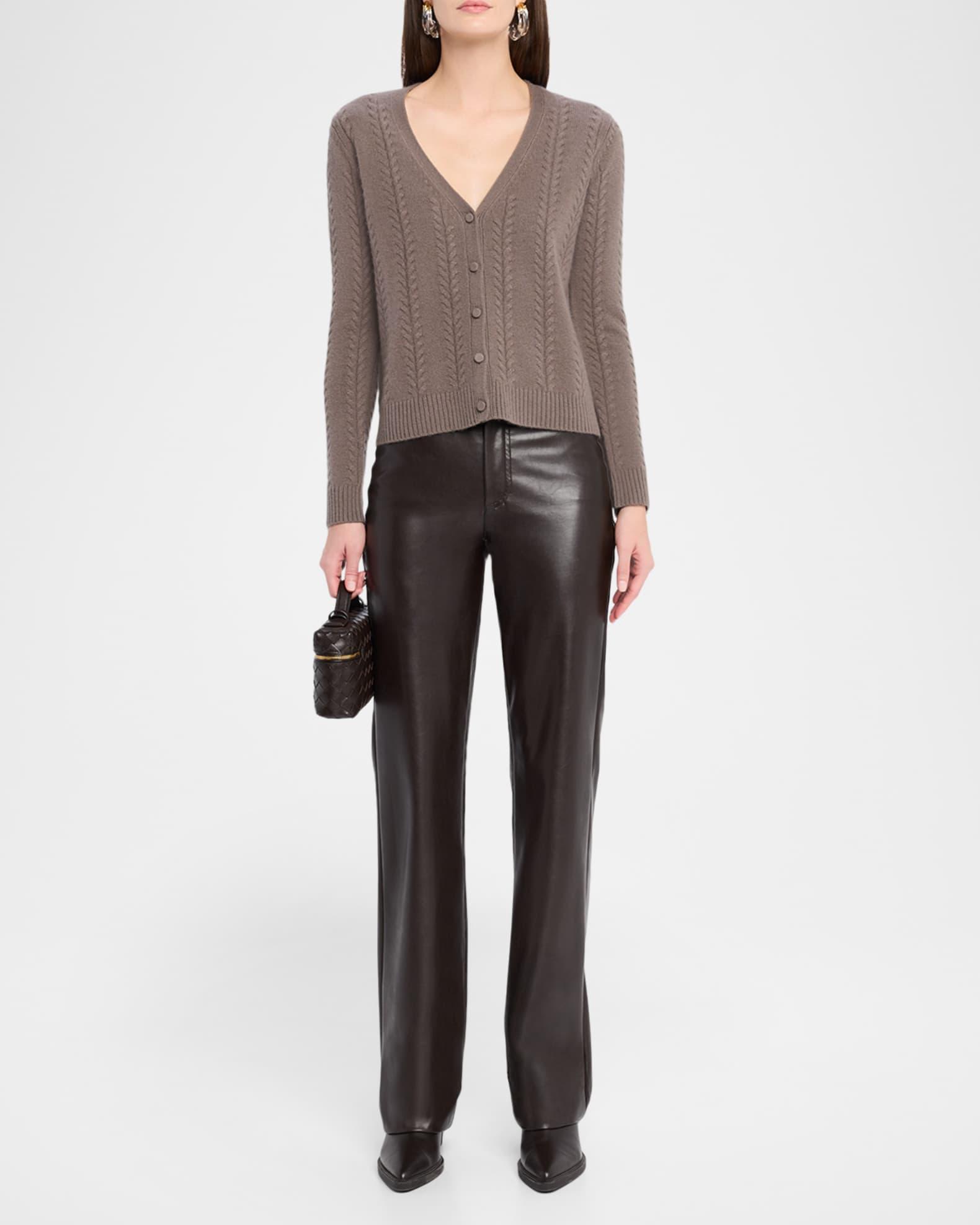 Cashmere Cable-Knit Cardigan Product Image