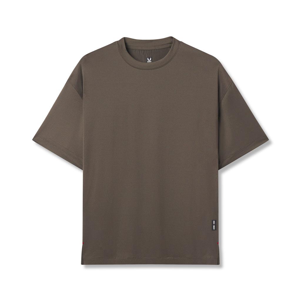 0822. AeroSilver® Oversized Tee - Navy Product Image