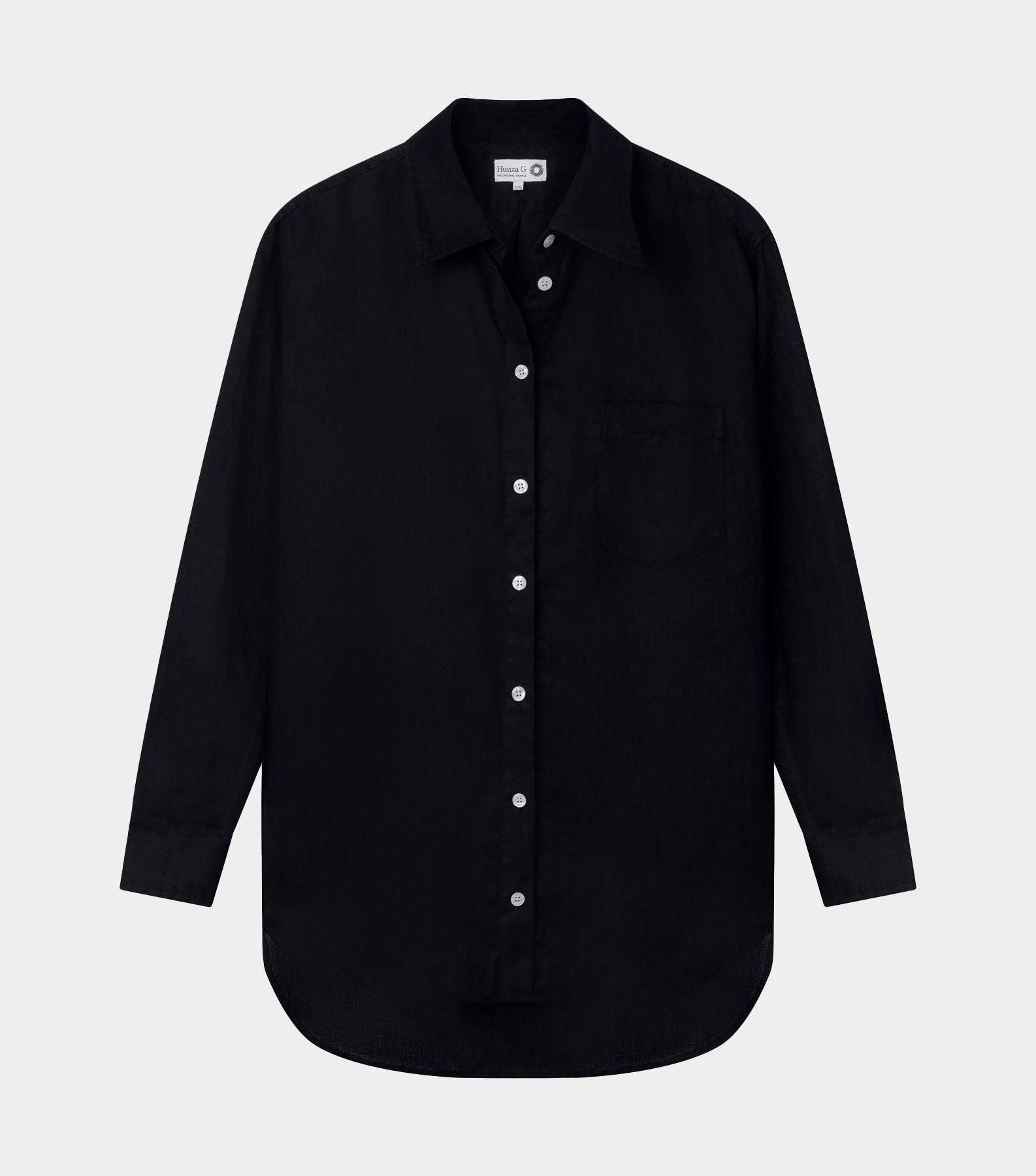 Oversized Shirt - Black Product Image