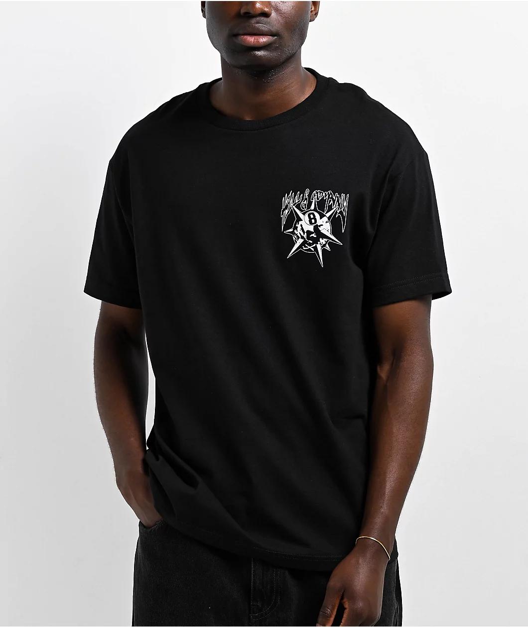 Hell & Company 8 Ball Black T-Shirt Product Image