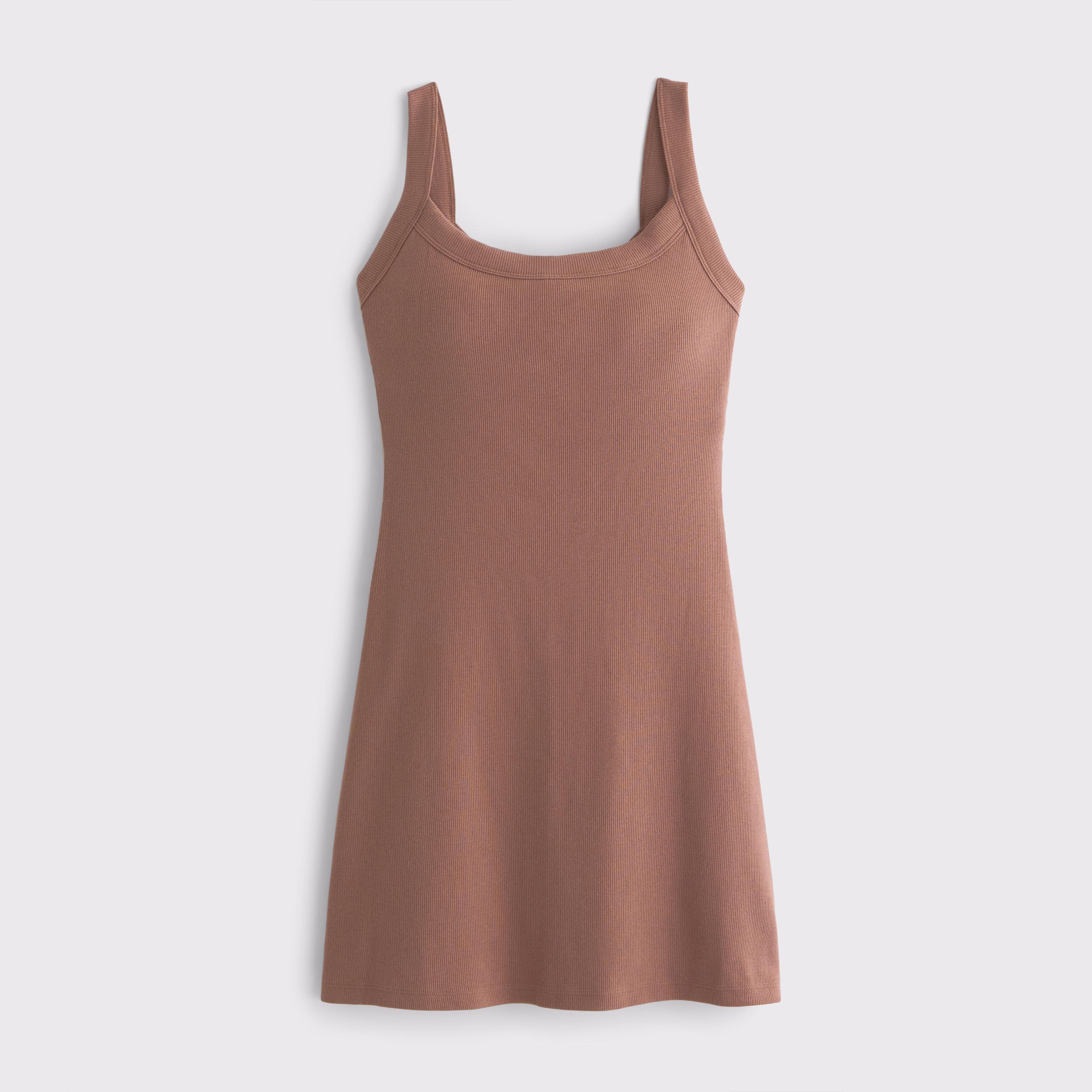Bra-Free Essential 90s Rib Mini Dress Product Image