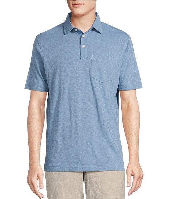 Cremieux Blue Label Key West Collection Solid Short Sleeve Polo Shirt Product Image