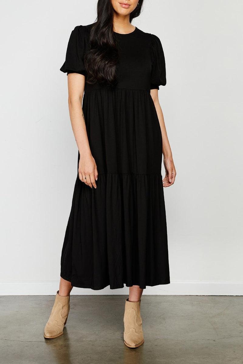 Solid Midi Dress Product Image