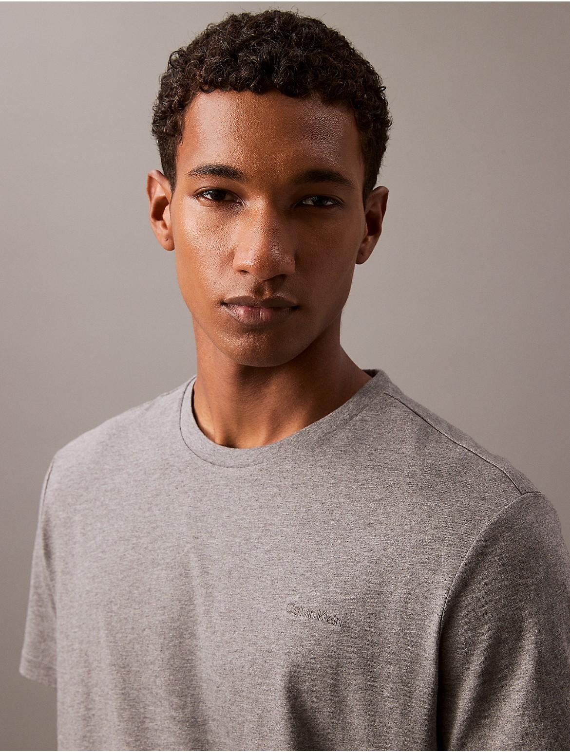 Calvin Klein Mens Liquid Touch Crewneck T-Shirt - Brown Product Image