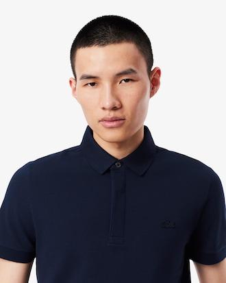 Regular Fit Paris Stretch Piqué Polo Shirt Product Image