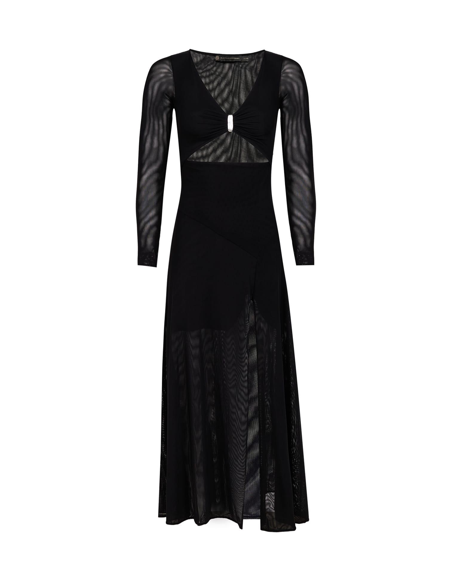 Yarin Long Dress - Black Product Image