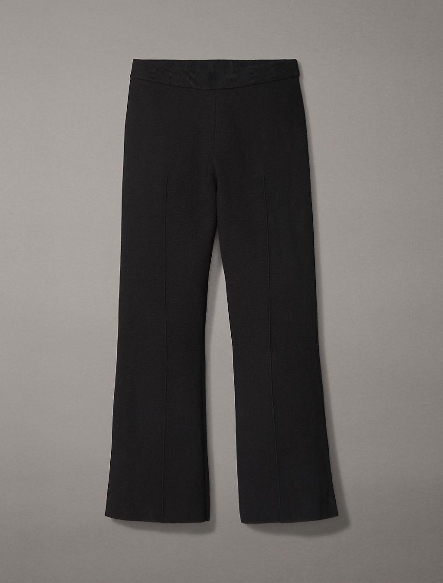 Tech Knit Crop Flared Pants Product Image