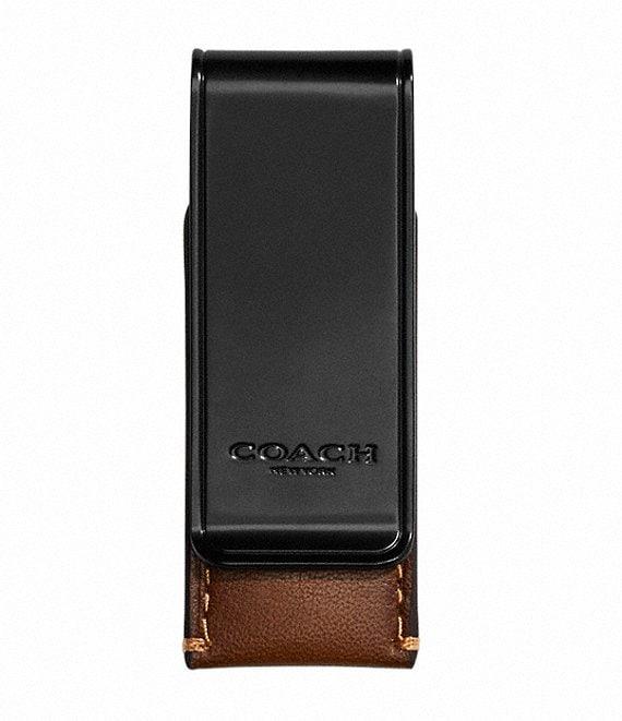 COACH Men's Sport Calf Leather Money Clip Product Image