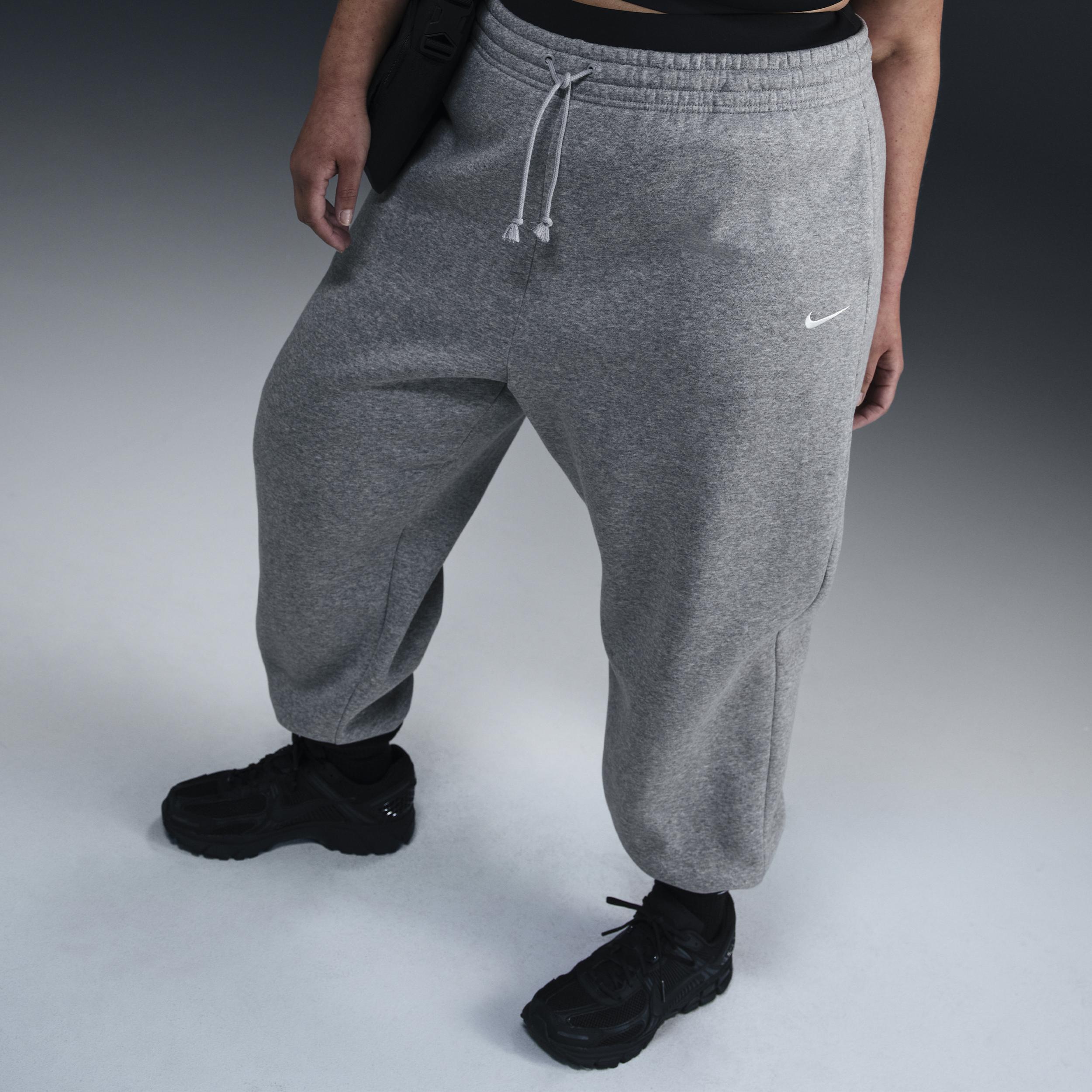 Womens Nike Sportswear Phoenix Fleece High-Waisted Oversized Sweatpants (Plus Size) | FZ5998-063 Product Image