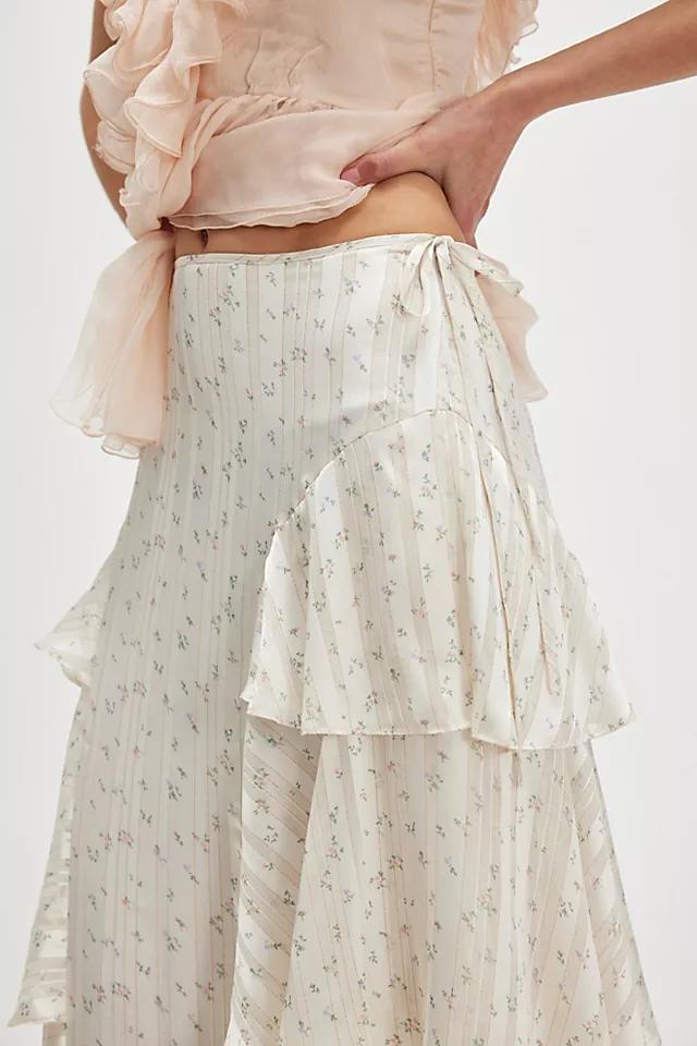 Floral Cascade Maxi Skirt Product Image