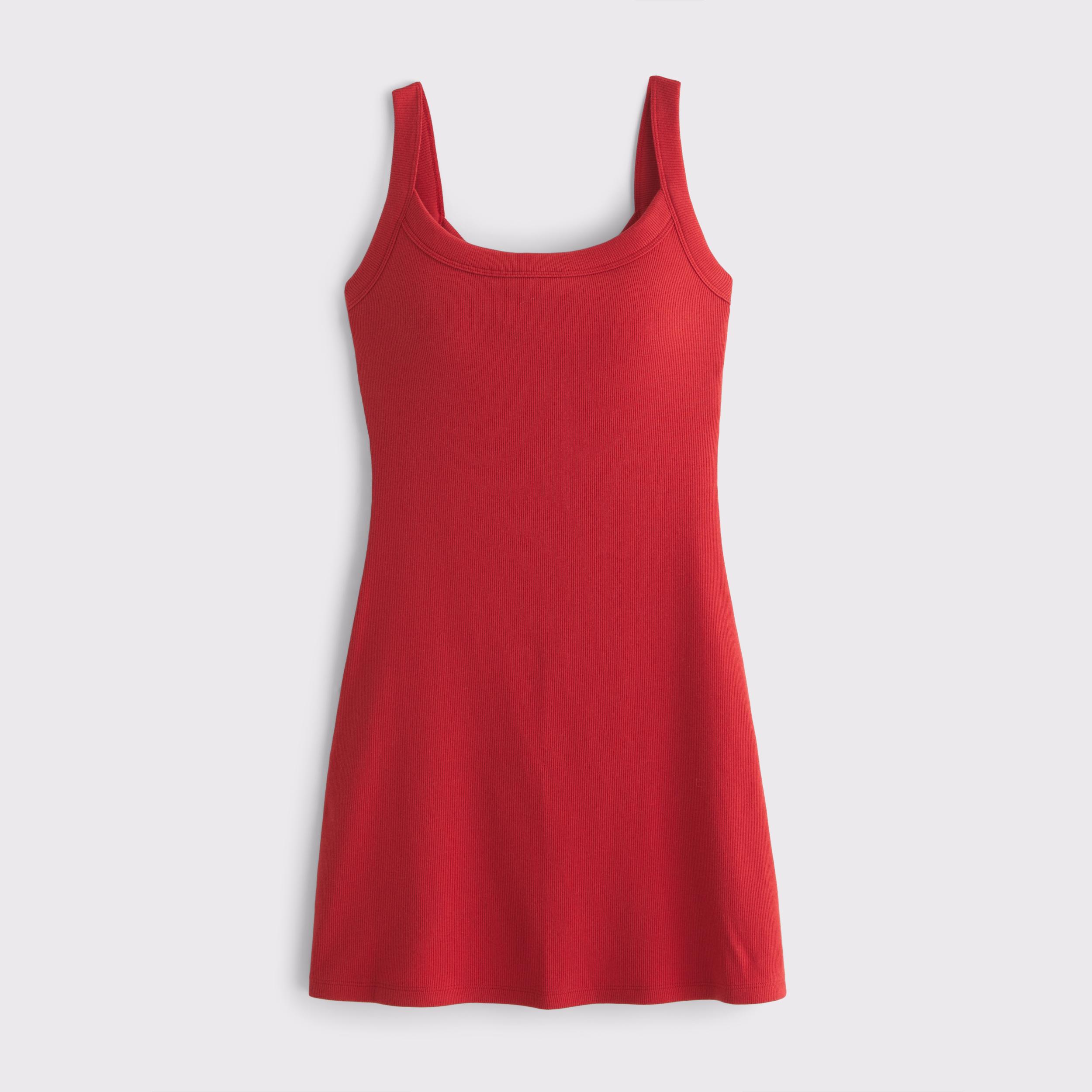 Bra-Free Essential 90s Rib Mini Dress Product Image