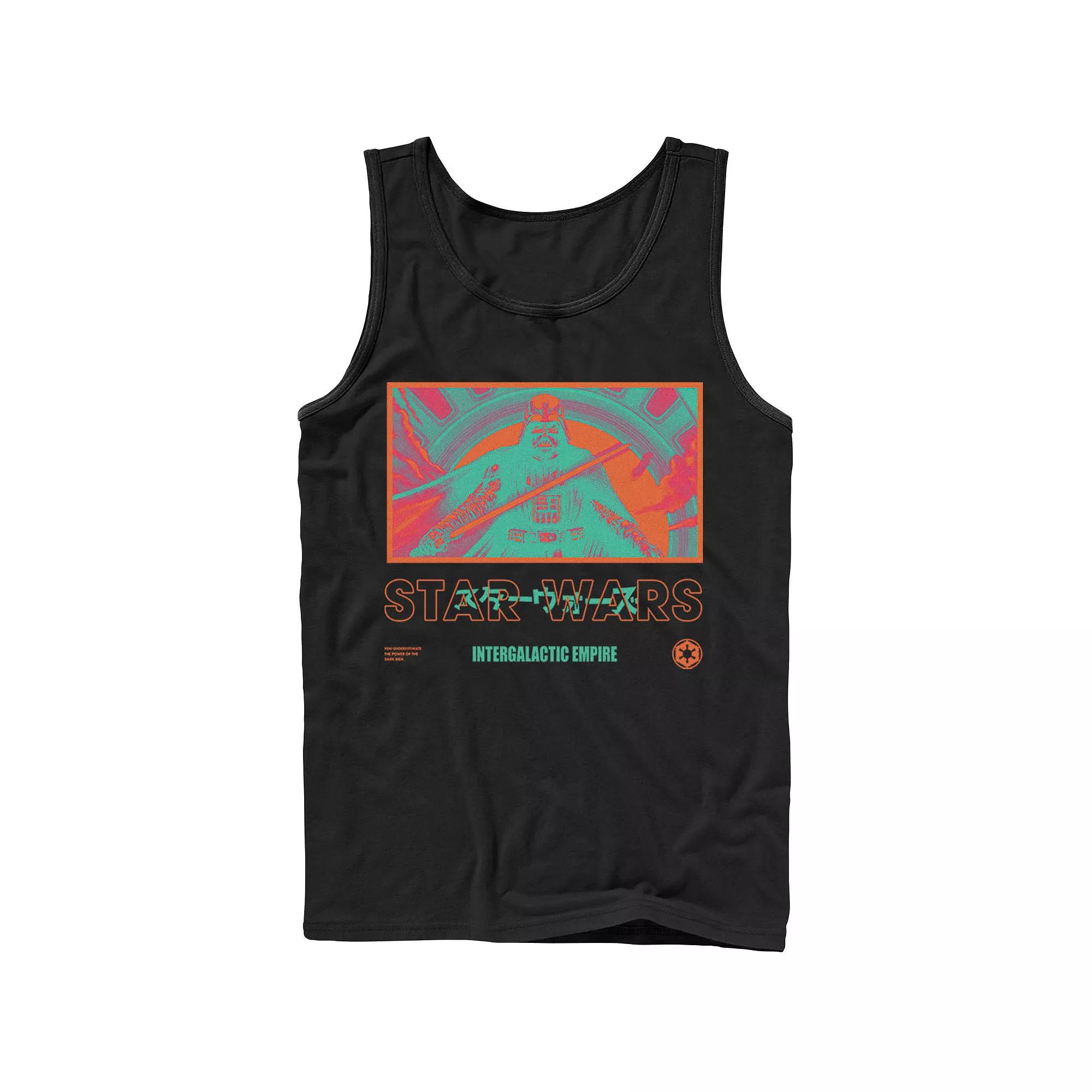 Men's Star Wars Bright Baddies Vader Tank Top,  Product Image