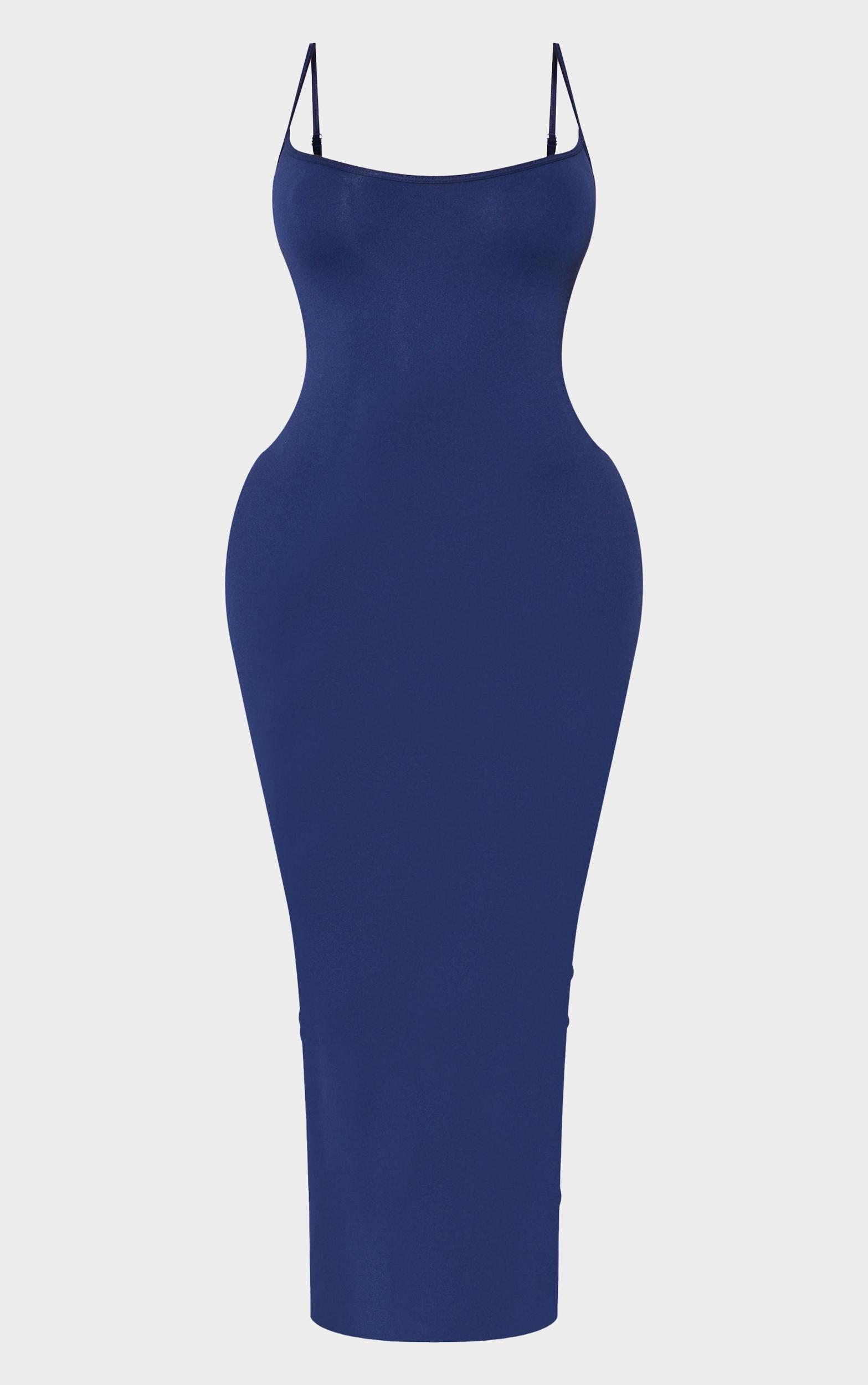 Shape Navy Stretch Seamless Strappy Maxi Dress Product Image