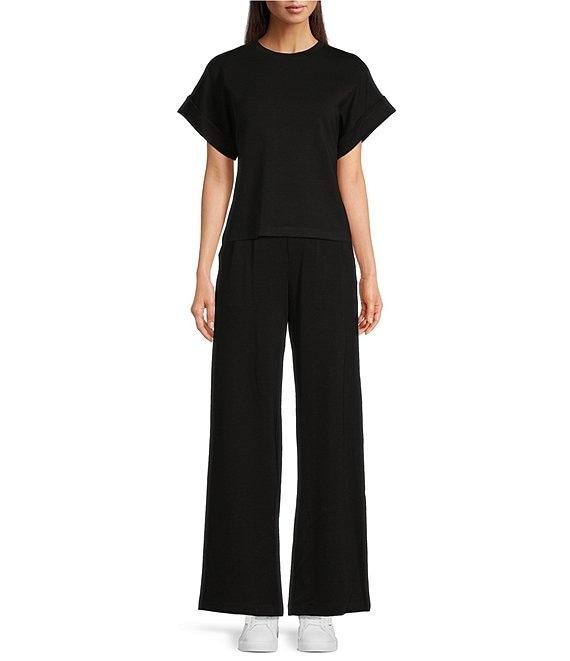 Le' AL.X Knit High Rise Trouser Lounge Coordinating Pants Product Image