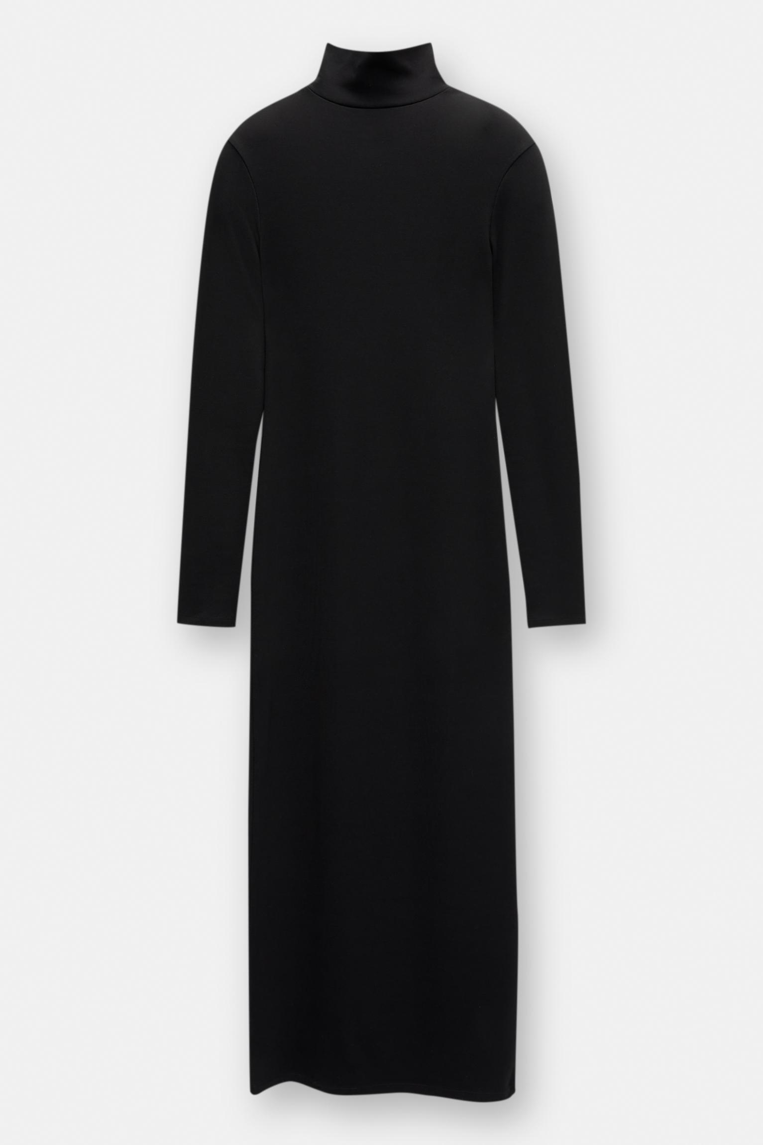 Mock neck midi dress Product Image