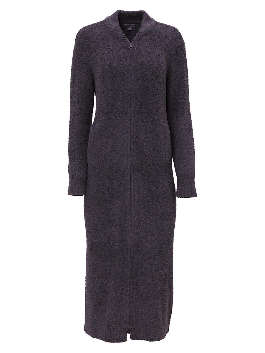 Womens Cozychic Full Zip V-Neck Lounger Product Image