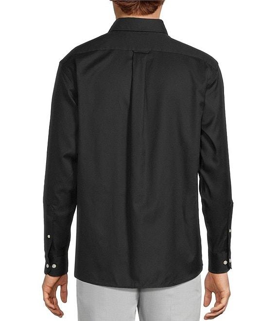 Roundtree & Yorke Long Sleeve Solid Oxford Sport Shirt Product Image