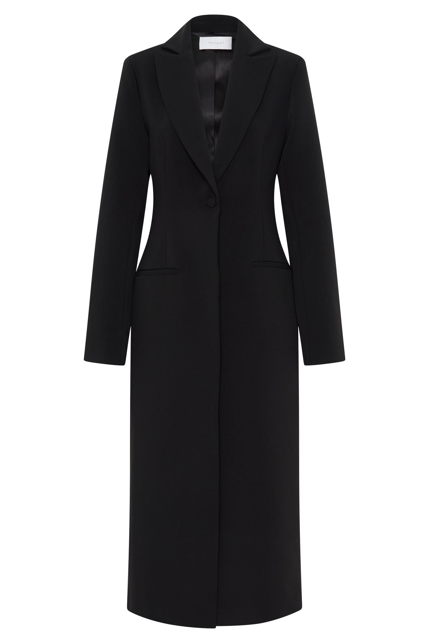 Caviar Suiting Coat - Black Product Image