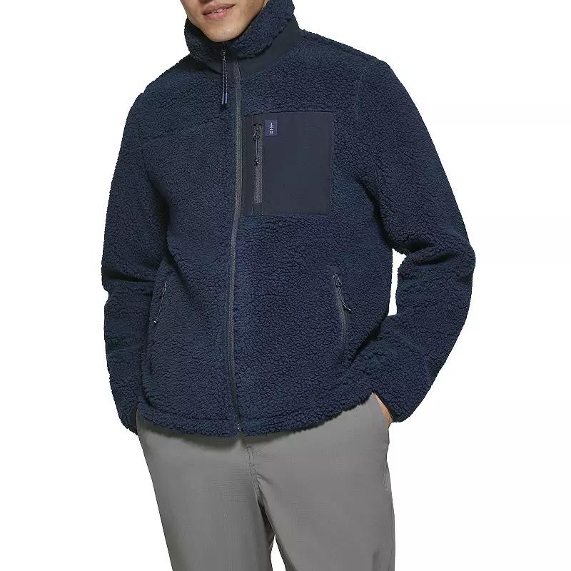 Men's G.H. Bass & Co. Faux Sherpa Jacket, Size: Large, Black Product Image