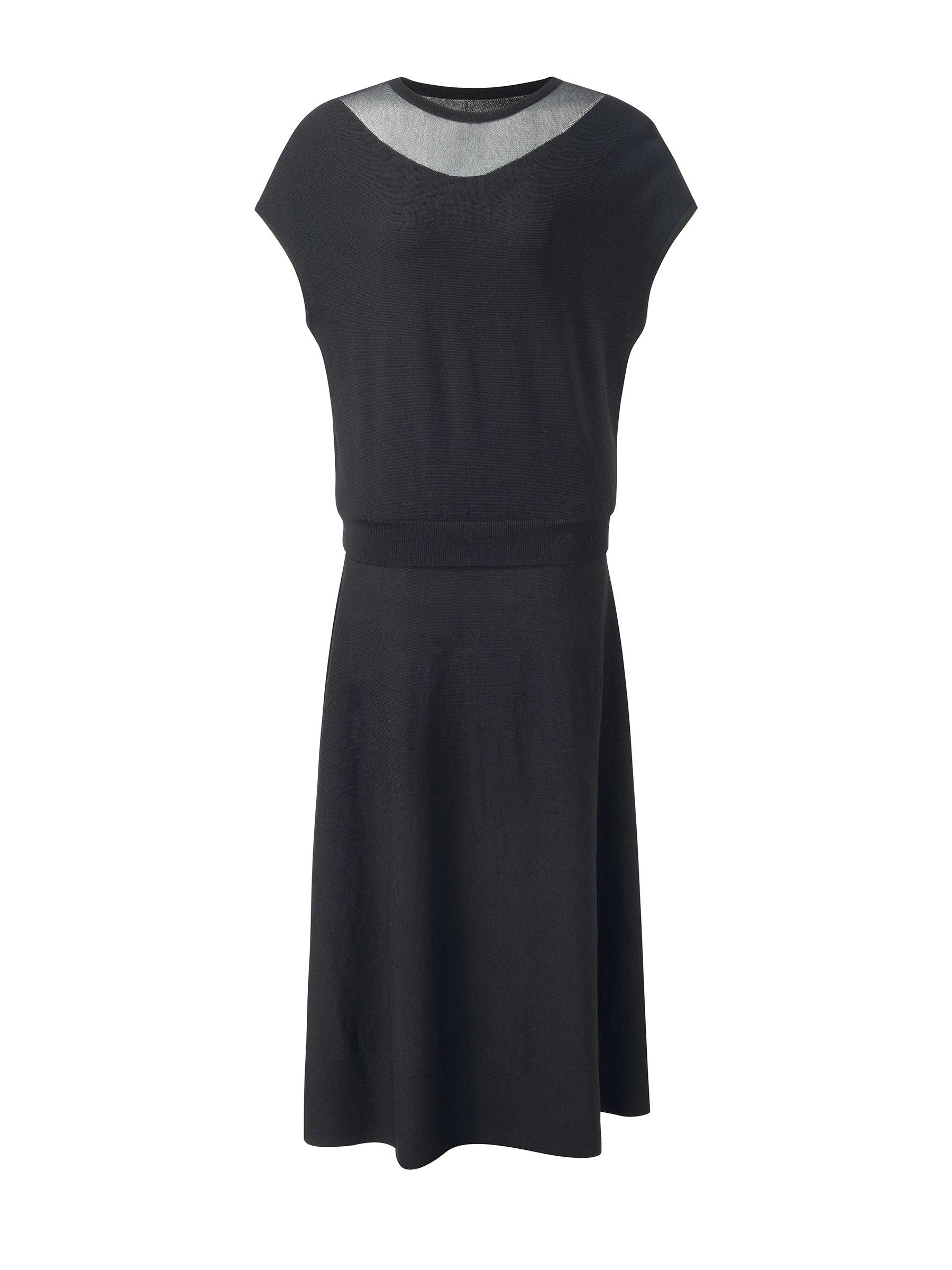 Tencel Blend Faux Two-Piece Women Maxi Dress Product Image