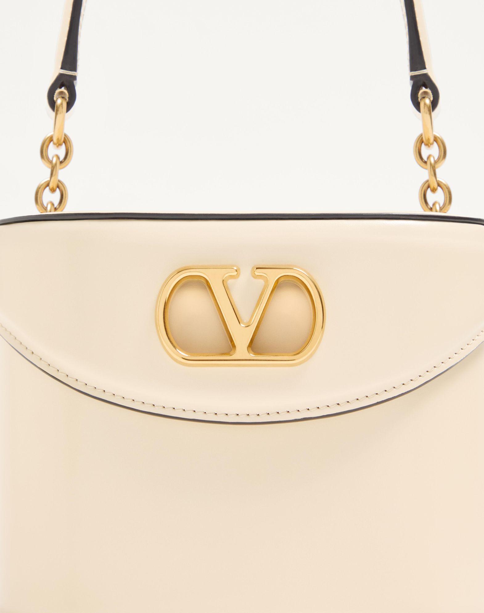 Valentino Garavani Vain Vanity Bag In Shiny Calfskin Product Image