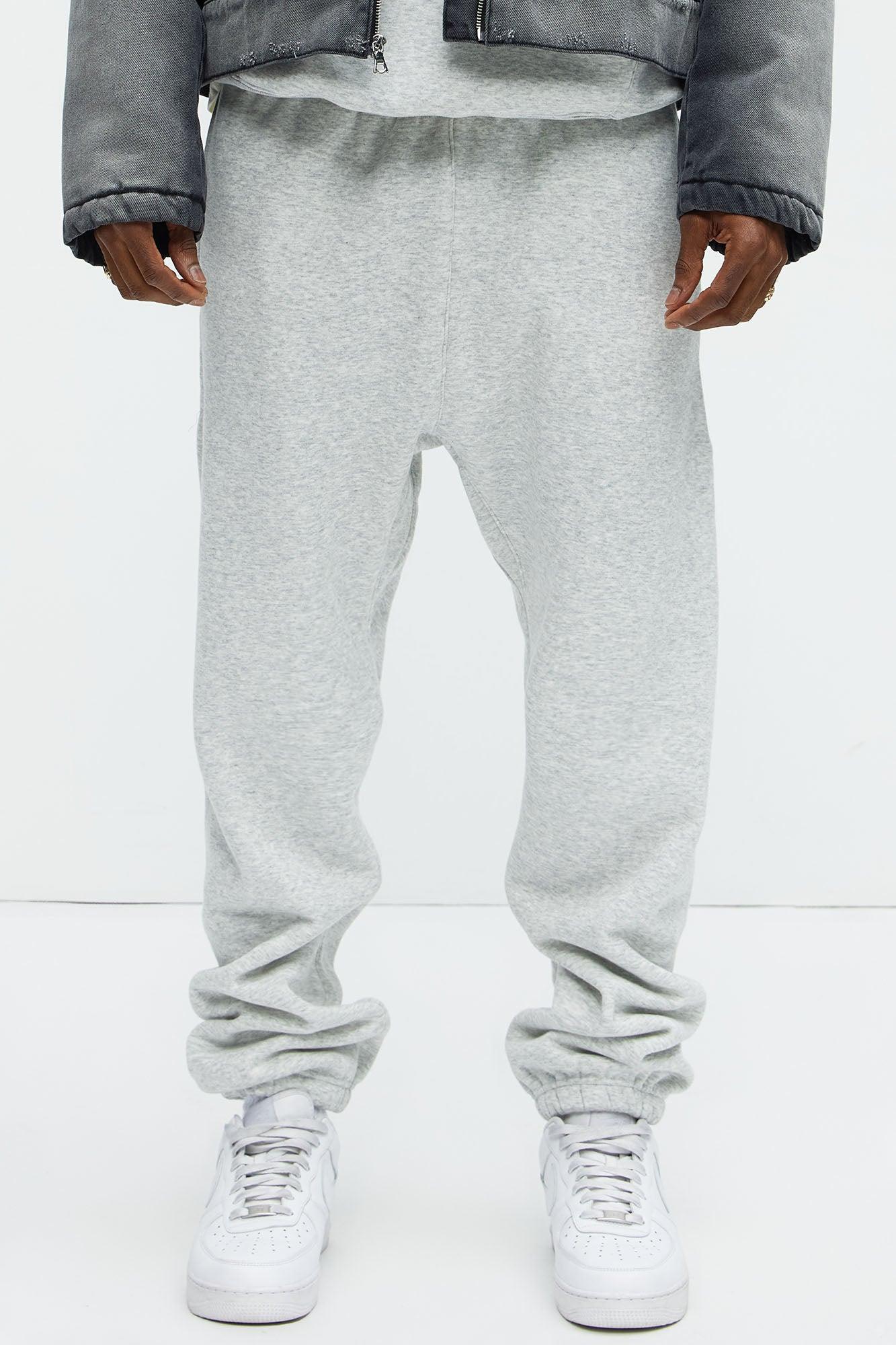 Tyson Heavyweight Sweat Jogger - Heather Grey Product Image