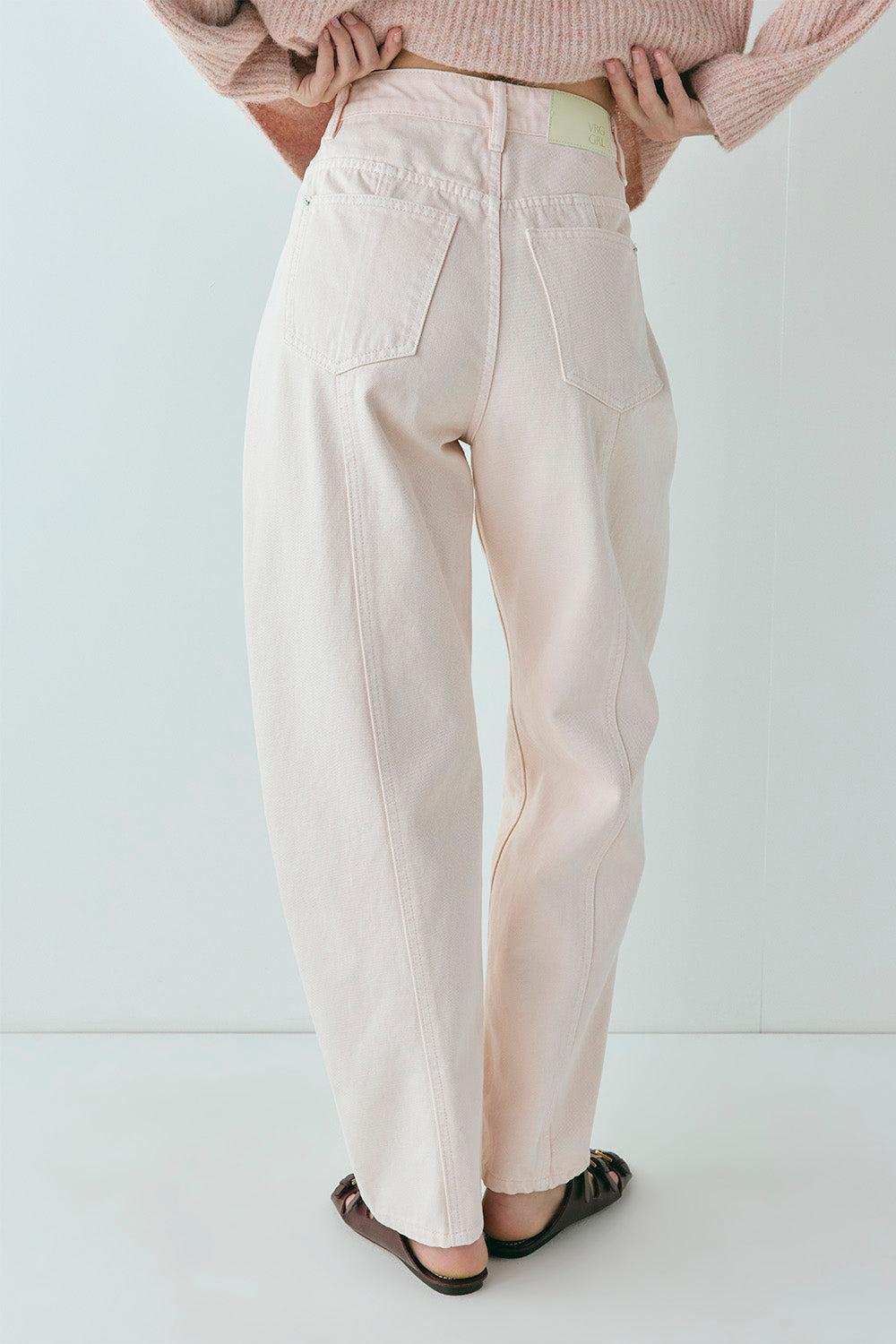 Lex Barrel Denim Jeans Musk Product Image