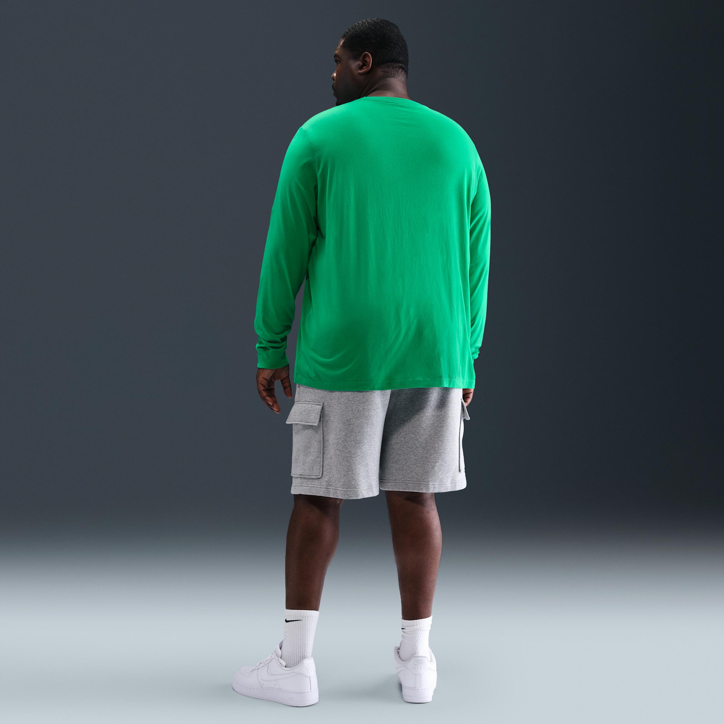 Mens Nike Sportswear Club Long-Sleeve T-Shirt | AR5193-324 Product Image