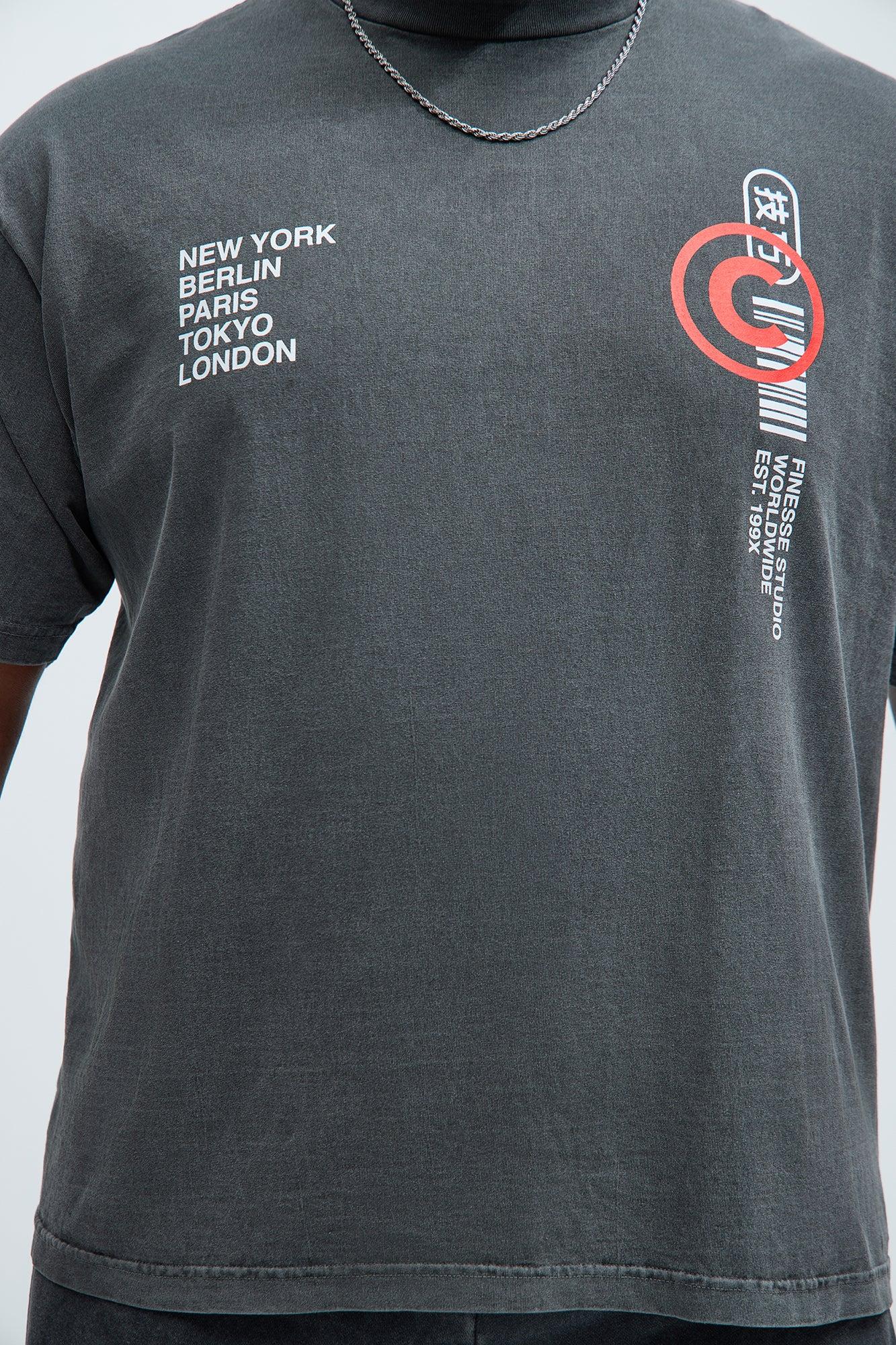 Finesse Studio Short Sleeve Tee - Black Product Image