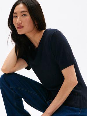 Lightweight Short-Sleeve Sweater Product Image