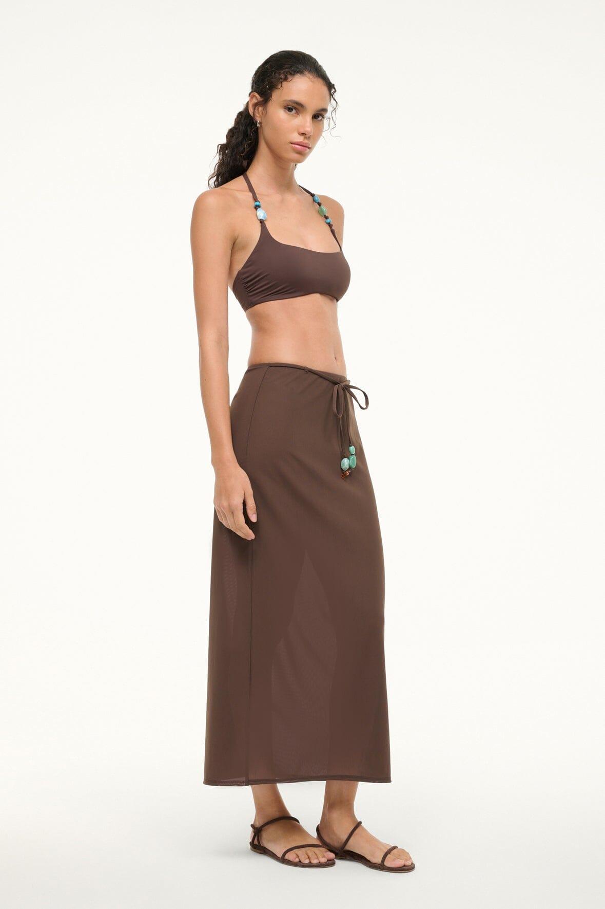 MILENA SKIRT | DARK CHOCOLATE Product Image